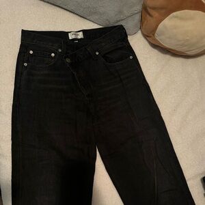 Agolde black jeans